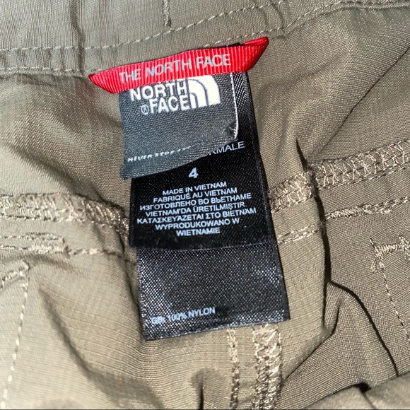The North Face Womens 4 Nylon Cargo Pant Green - Picture 3 of 10